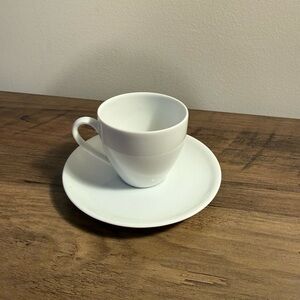 Arzberg Germany White Demitasse One Espresso Cup And Saucer